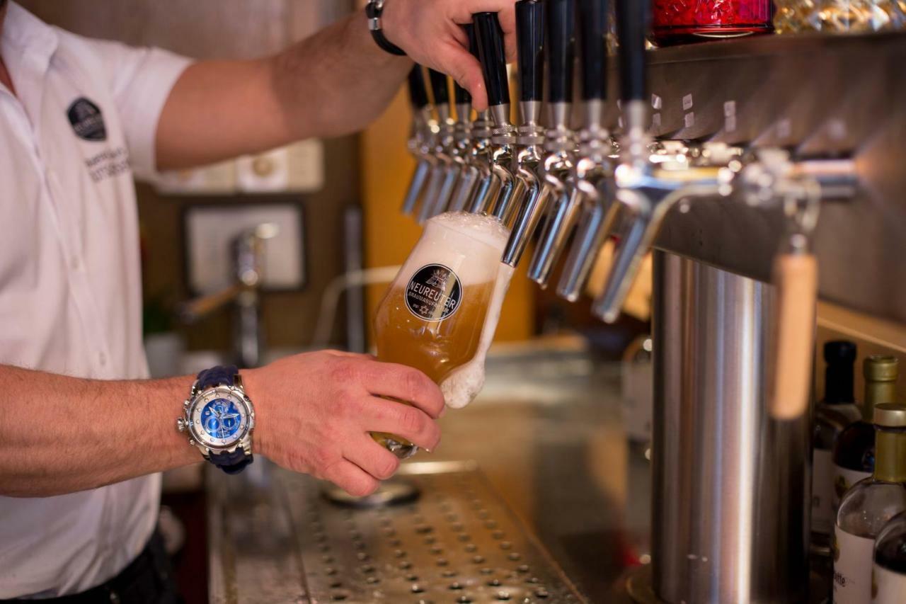 Brauerei Gasthaus Deutscher Kaiser Карлсруе Екстер'єр фото